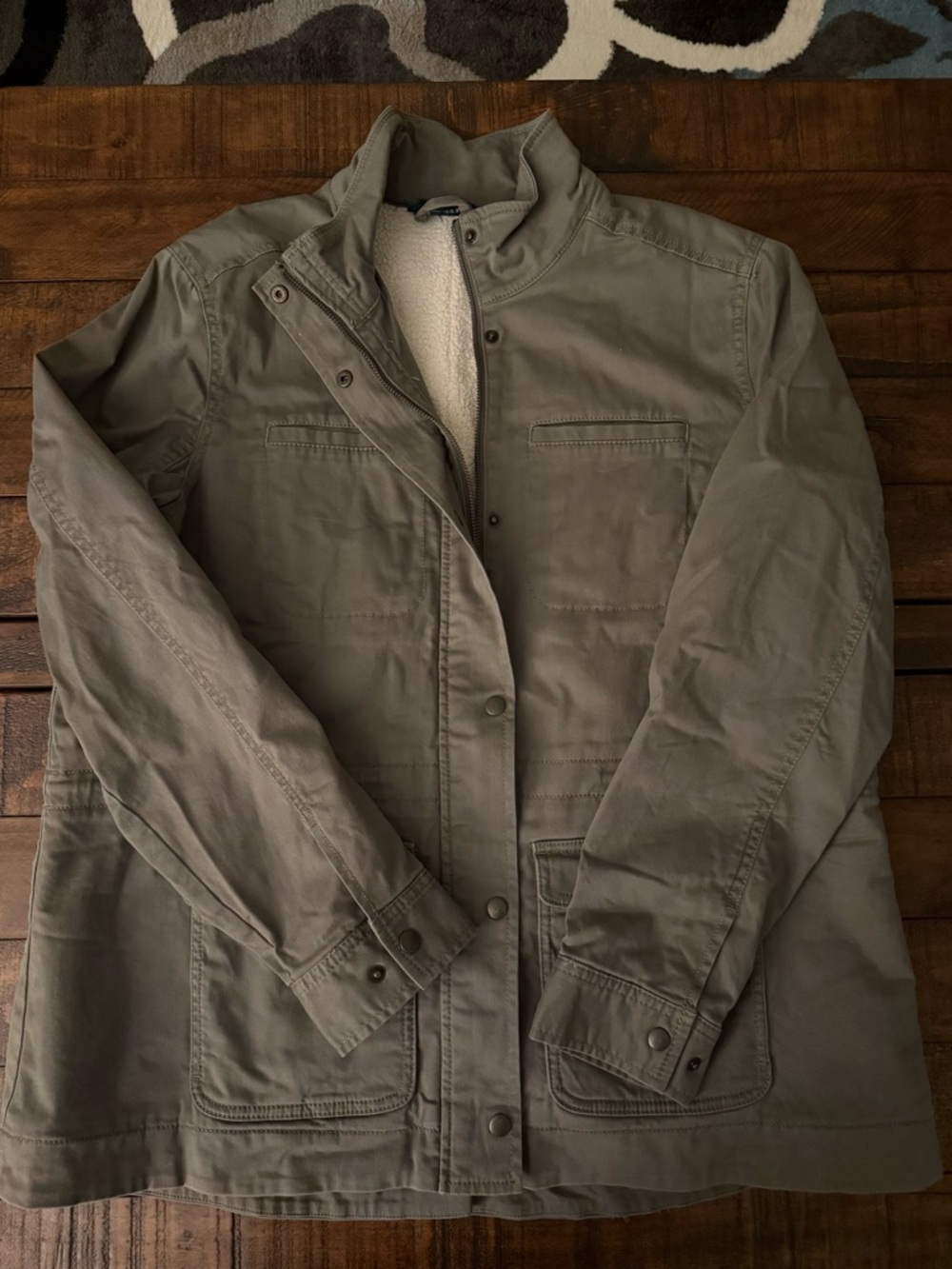 Women’s LL Bean Sherpa Lined Jacket